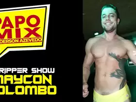 Toda ousadia do stripper Maycon Colombo em apresentação na HOT House - WhatsApp PapoMix (11) 94779-1519
