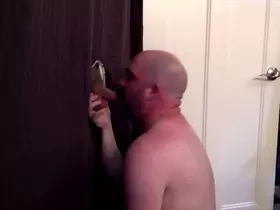 Blowing uncut French at my gloryhole