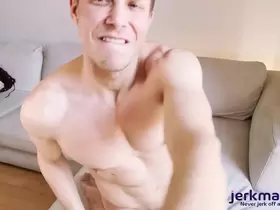 Ethan Chase Cums All Over Himself  Live On Jerkmate Tv